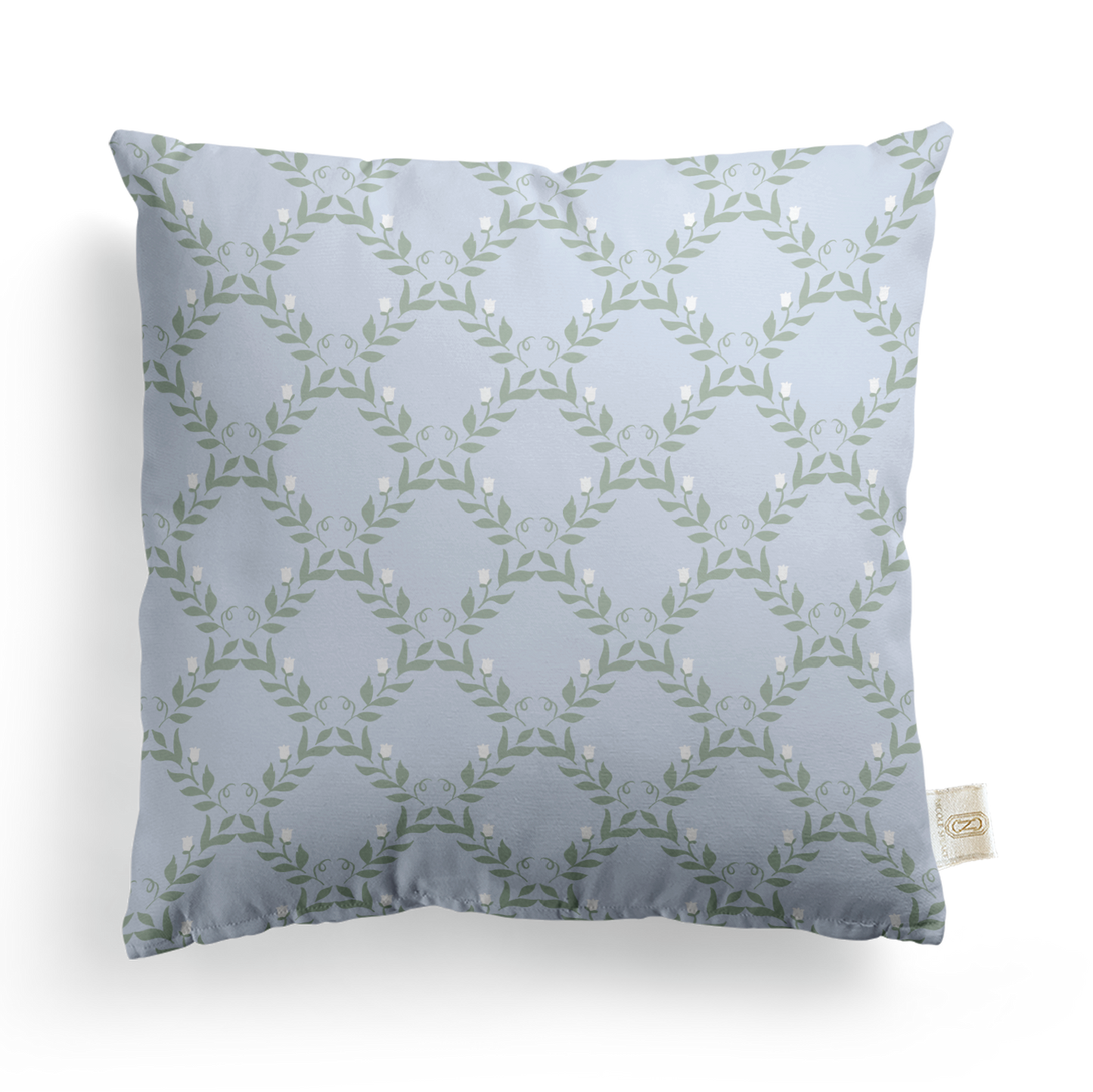 Wrapped In Lace x Nicole Speake Lattice Vines Square Pillow Cover