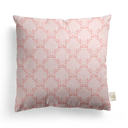 Wrapped In Lace x Nicole Speake Lattice Vines Square Pillow Cover