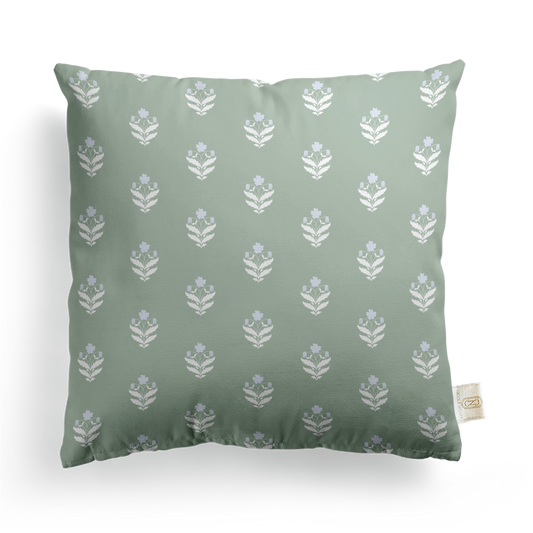 Wrapped In Lace x Nicole Speake Petite Lily Floral Square Pillow Cover