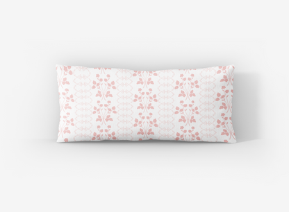 Wrapped In Lace x Nicole Speake Floral Trellis Lumbar Pillow Cover