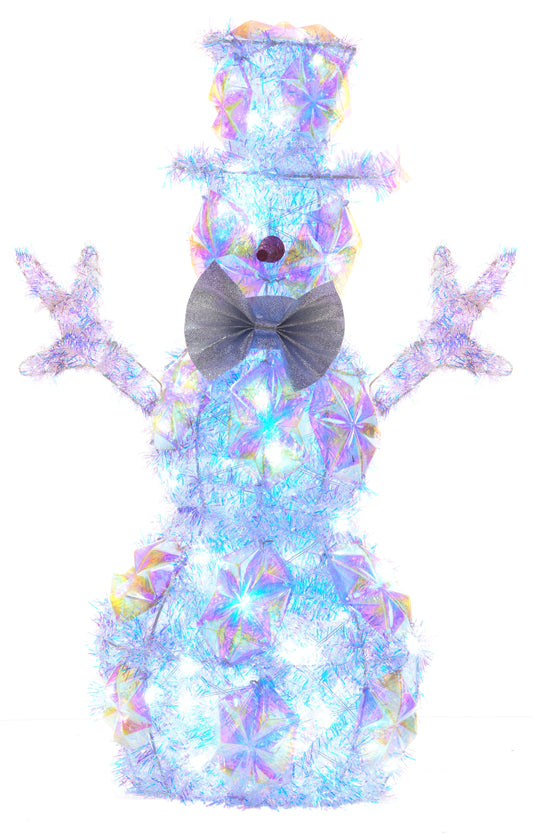 Santa's Sweet Shoppe Collection - 22" Iridescent LED Snowman
