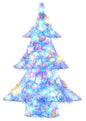 Santa's Sweet Shoppe Collection - 21" Iridescent LED Tree