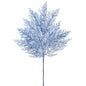27" Glittered Pine Spray Blue