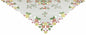 XD101812 Fancy Flowers Table Topper, 34"x34"