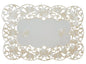 XD110733 Daisy Lace Placemats, 12"x18"Set of 4
