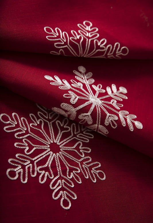XD14103 Snowflake Tablecloth