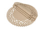 XD17145 Vine Placemats, 16"Rnd, Set of 4