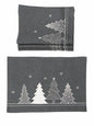 XD18902 Lovely Christmas Tree 14''x20'' Placemats, Set of 4
