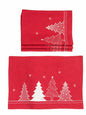 XD18902 Lovely Christmas Tree 14''x20'' Placemats, Set of 4