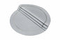 XD915918  Melrose Hemstitch Placemat, 16"Rnd, Set of 4