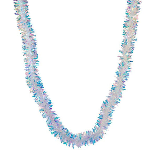 TINSEL GARLAND IRIDESCENT