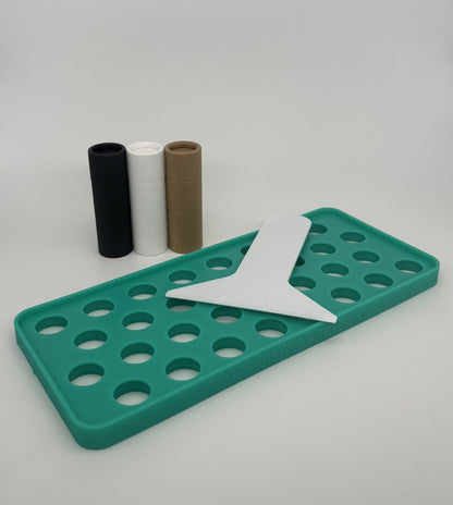 Reusable Silicone Filling Trays for Push-Up Tubes