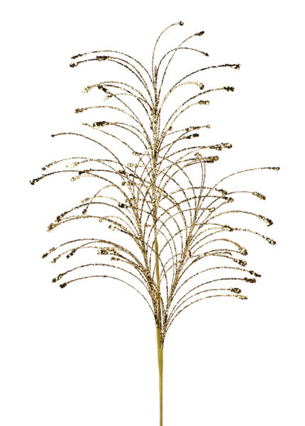 35"L GLTTR/HEX GLTTR FISHLINE SPRAY GOLD