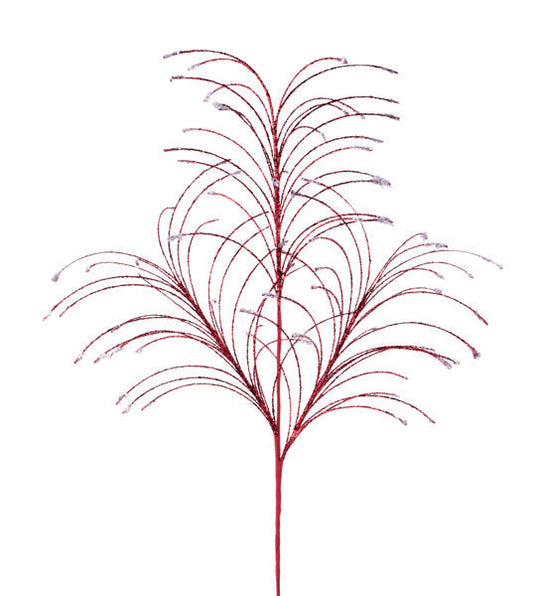 35"L GLTTR/HEX GLTTR FISHLINE SPRAY RED