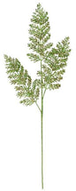 31"L GLITTER FERN SPRAY GREEN/GOLD