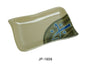 Yanco JP-1609 Japanese Rectangular Plate Wave Shape | Kitchen + Metal