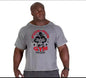 Men's Batman Print Gym Short Sleeve Shirt