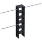 Closet System Starter Kit with Tower and 3 Hang Rods