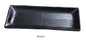 Yanco BP-2213 Black pearl-1 Rectangular Plate | Kitchen + Metal