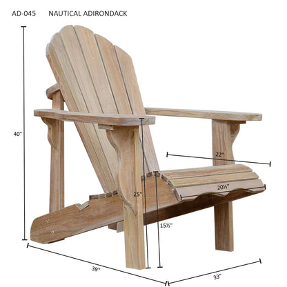 Nautical Adirondack