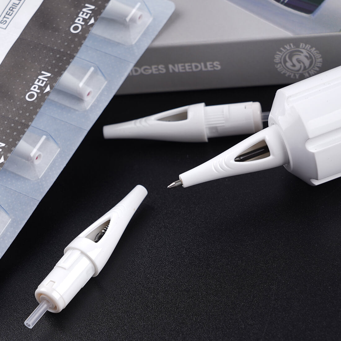 Dragonhawk Ballpoint Cartridges Needles – 10PCS