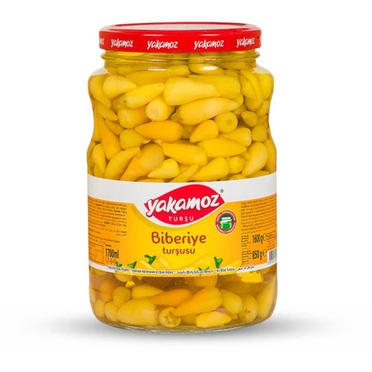 Yakamoz Hot Baby Pepper Pickle 1600G