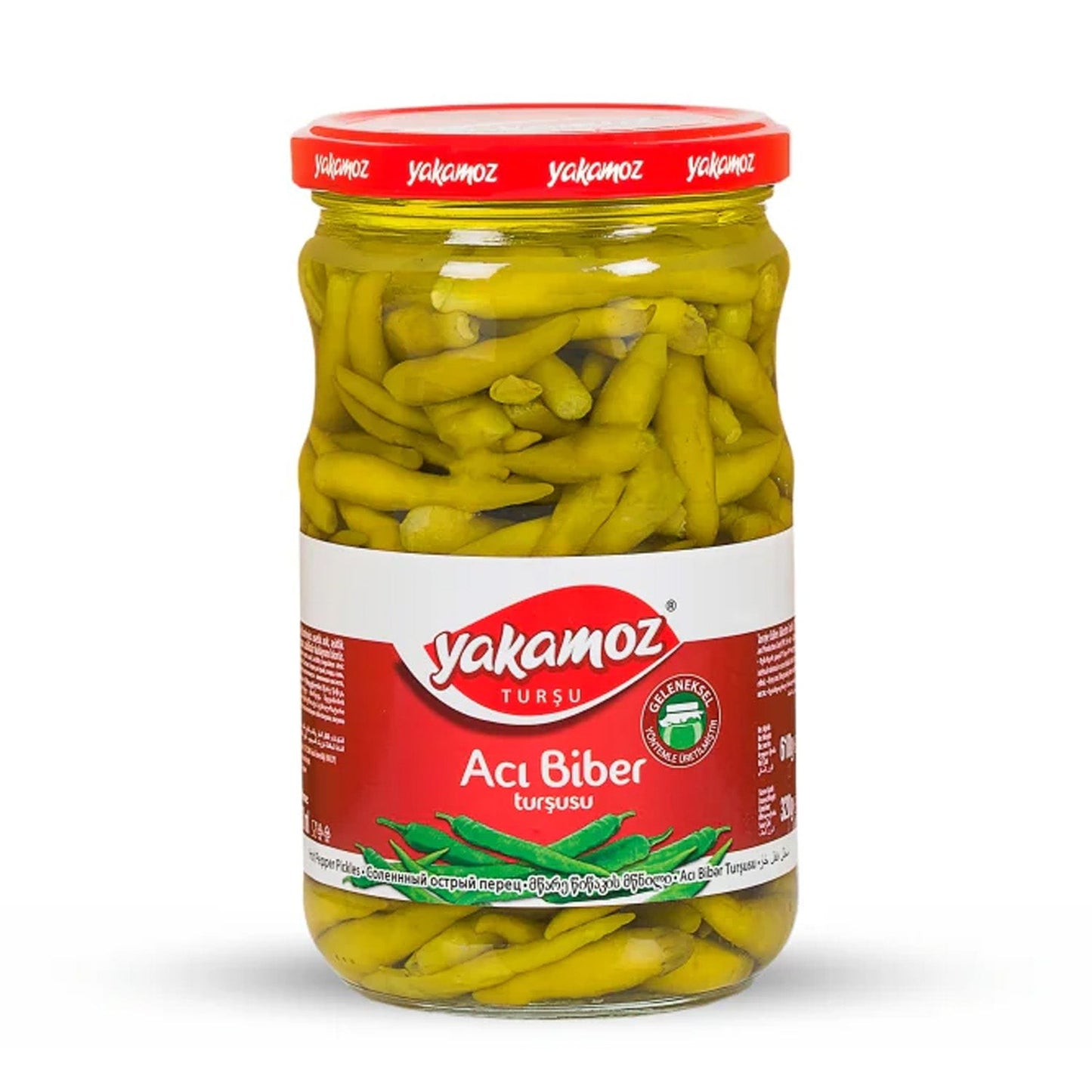 Yakamoz Hot Pepper Pickle 650G