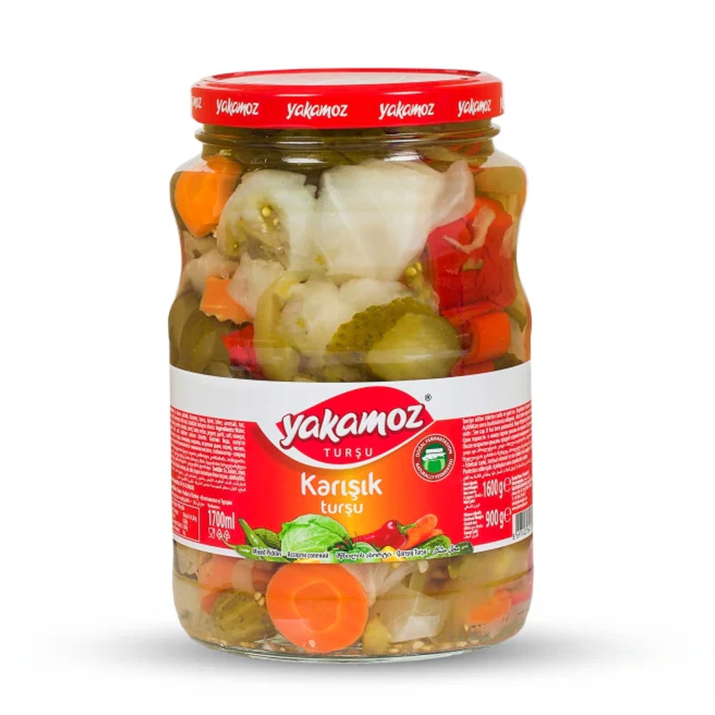 Yakamoz Mixed Pickles 1600G