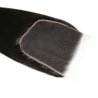 Yaki Straight 7x7 HD Lace Human Hair Closure