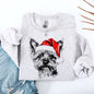 Yorkie, Santa, Yorkshire Terrier Dog, Christmas, Dog Lover, Pet Sweatshirt