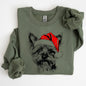 Yorkie, Santa, Yorkshire Terrier Dog, Christmas, Dog Lover, Pet Sweatshirt