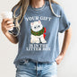 Your Gift Is In The Litter Box, Cat, Funny, Christmas, Naughty, Comfort Colors Tshirt