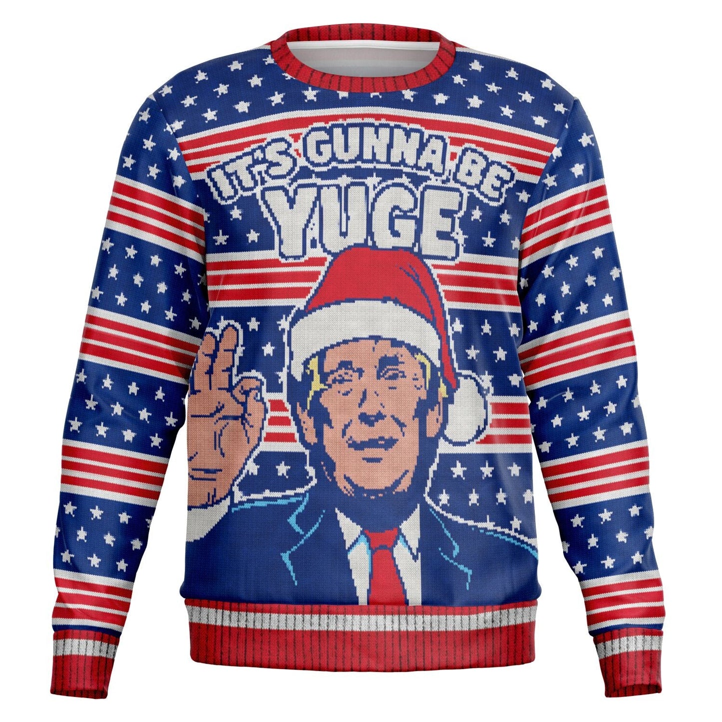 Yuge! Christmas Trump Sweatshirt
