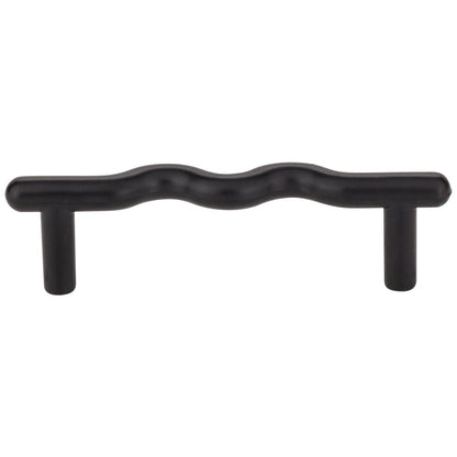 3" Center-to-Center Satin Nickel Wavy Verona Cabinet Pull