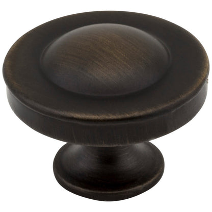 1-1/4" Diameter Satin Nickel Cordova Cabinet Knob