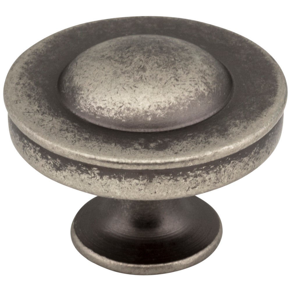 1-1/4" Diameter Satin Nickel Cordova Cabinet Knob