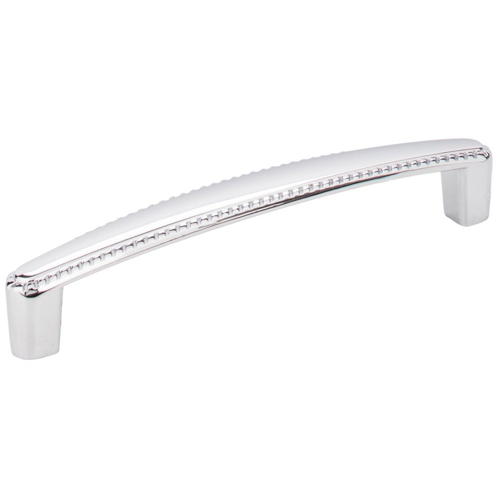 96 mm Center-to-Center Satin Nickel Rope Detailed Lindos Cabinet Pull