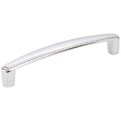 96 mm Center-to-Center Satin Nickel Rope Detailed Lindos Cabinet Pull