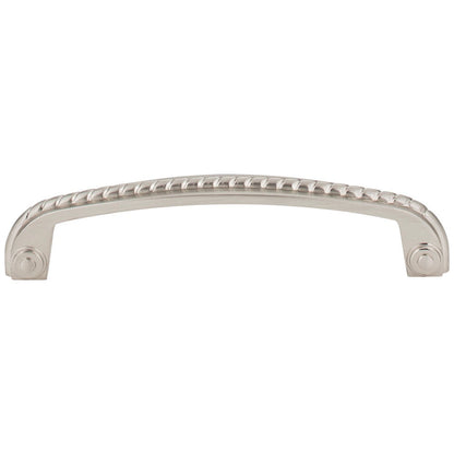 3" Center-to-Center Satin Nickel Rope Rhodes Cabinet Pull