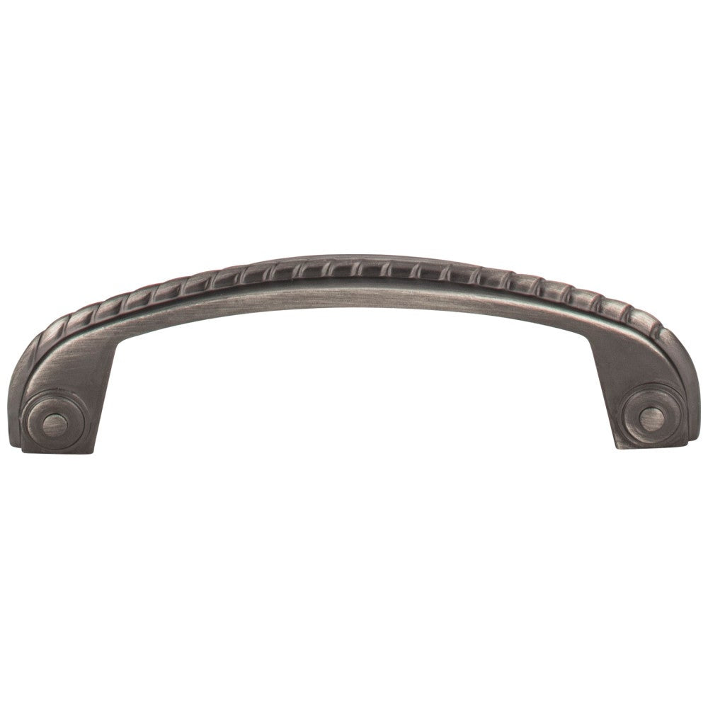 3" Center-to-Center Satin Nickel Rope Rhodes Cabinet Pull