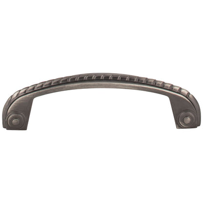 3" Center-to-Center Satin Nickel Rope Rhodes Cabinet Pull