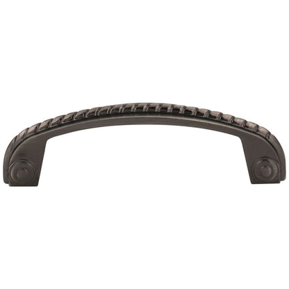 3" Center-to-Center Satin Nickel Rope Rhodes Cabinet Pull