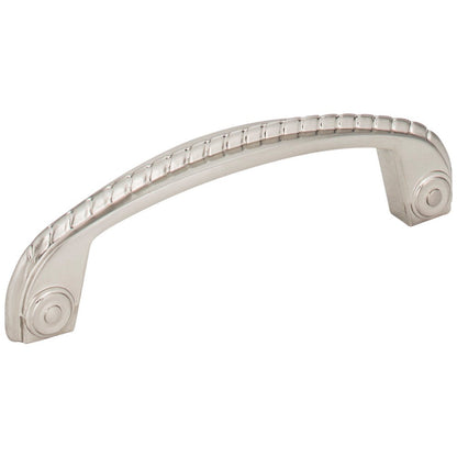 3" Center-to-Center Satin Nickel Rope Rhodes Cabinet Pull