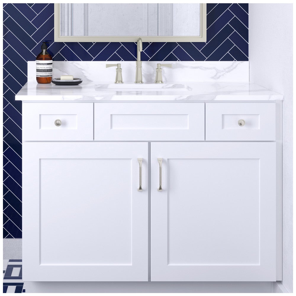 3" Center-to-Center Satin Nickel Cordova Cabinet Pull