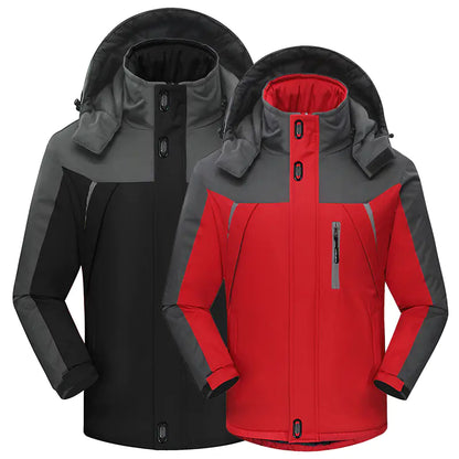 Custom Winter Fleece Lined Thick Jacket for Men