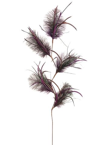 30" Feather Spray Purple