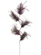 30" Feather Spray Purple