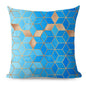 Throw Pillow Cover with 450g Insert, geometric, 18X18, Decorative Cushion – Fancy & Stacy