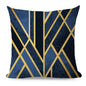 Throw Pillow Cover with 450g Insert, geometric, 18X18, Decorative Cushion – Fancy & Stacy
