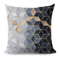 Throw Pillow Cover with 450g Insert, geometric, 18X18, Decorative Cushion – Fancy & Stacy